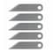 Excel Blades Dexter Mat Cutter Blades, 5 PK 20203IND - alternate 2